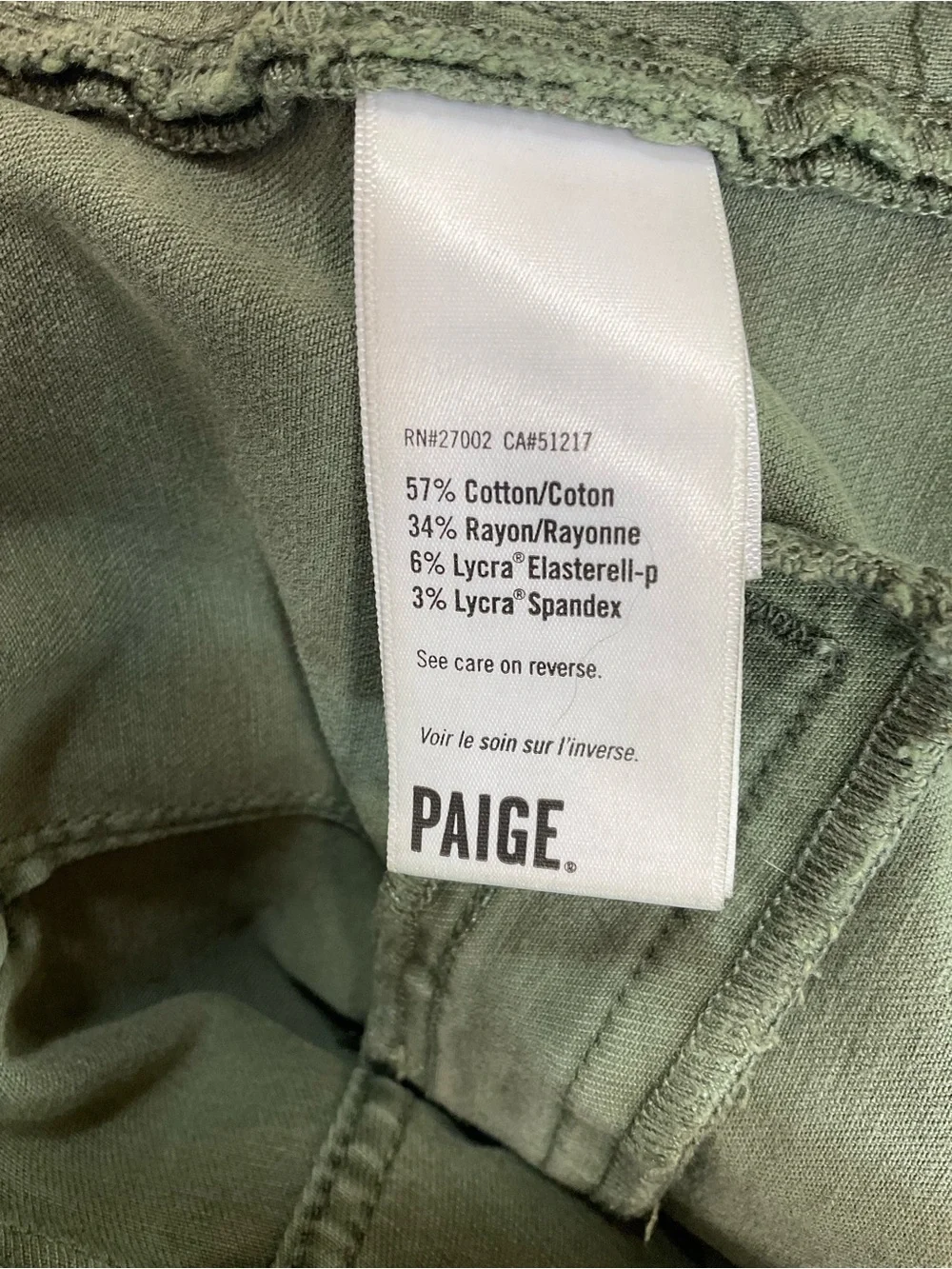 Paige Anessa Utility Tie-Waist Wide Leg Jumpsuit in Vintage  Ivy Green